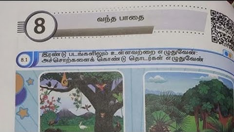 EE 4th std tamil term 1 unit 8 Workbook answers | 4th std workbook Answers