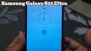 How to add upcoming events widget to your lock screen to stay organized on Samsung Galaxy S25 Ultra