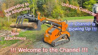 Unhappy Customer Allegations, Firewood Deliveries, New Attachments, Jammed Pack Video