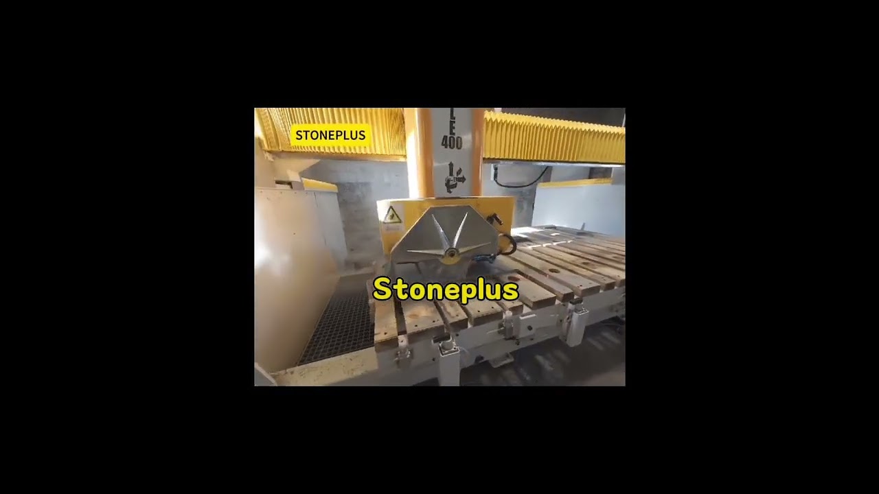 Stoneplus 5-axis bridge cutter, work smart, not hard 