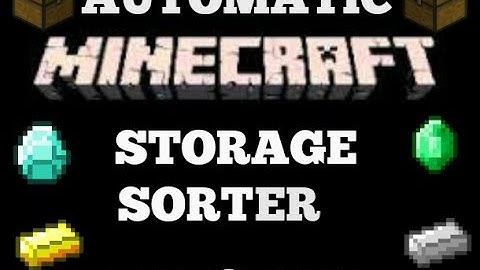 MineCraft TU-21 - Automatic Storage Sorter (PS3/Xbox/PS4)
