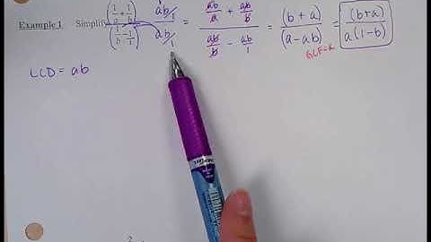 Lesson 8.2B Adding and Subtracting Rational Expressions