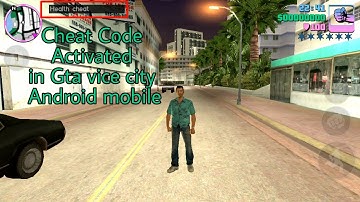 How to use Cheat code in Gta vice city in Android mobile 100% Free and Working