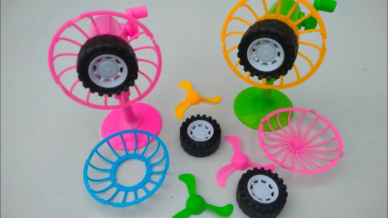 Amazing Invention Toy Mini fan We Used Storm Rider Tyre ...