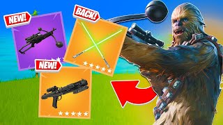 FORTNITE NEW WOOKIEE BOWCASTER!!! PLAYING WITH MY SUBSCRIBERS! *LIVE* (ROAD TO 2K SUBS) #fortnite