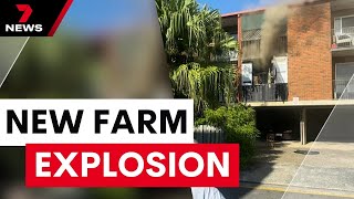 Exploding e-scooter battery blamed for fire that tore through New Farm unit | 7 News Australia