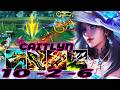 WILD RIFT CAITLYN ADC GAMEPLAY | 10 -2 -6 MVP | CAITLYN  BUILD RUNES