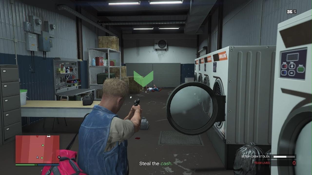 Grand Theft Auto V heist