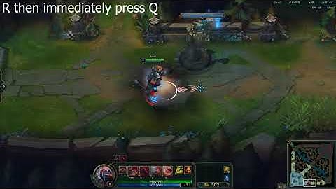 Cancelling Sion ult with R versus canceling with Q