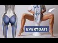 7 Min | 7 Days | 7 Exercises to Get SEXY LEGS &amp; ROUND BOOTY! Intense, No Equipment, At Home Workout