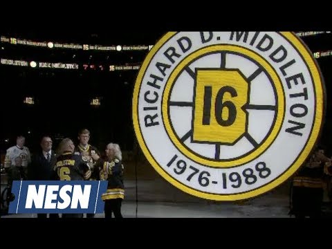 rick middleton jersey retirement