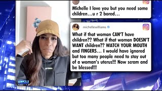 #DestinysChild's #MichelleWilliams Claps Back At #SocialMedia Troll Who Suggested She Have Kids