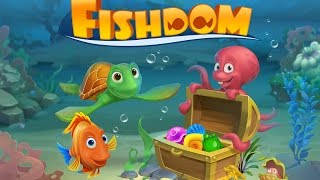 Обзор игры  Fishdom.Аквариум,рыбки и игра screenshot 1
