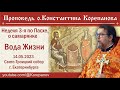 Проповедь иерея Константина Корепанова в Неделю 5-ю по Пасхе,  о самарянке (14.05.2023)