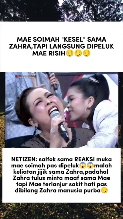 Mae Soimah is disgusted with Zahra #soimah #zahra #indosiar #dangdut #da7