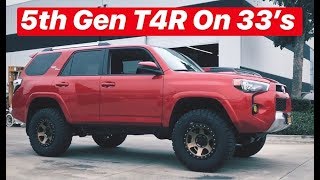 New 5th Gen Toyota 4Runner Bilstein 5100 OME Method Con6 33” Setup