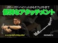1台でセッティングの幅が大きく広がるシンバル・アタッチメント