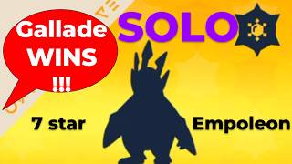 How to SOLO 7 star Empoleon Ice Tera Type - Gallade - Pokemon Scarlet and Violet