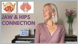 Jaw - Hips - Pelvis Connection. Understand about the anatomy and link between jaw and hip tension 💙