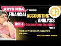 #3 Accounting Equation Numericals | AKTU MBA Exam Preparation