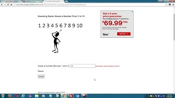 Simple number guessing game built with PHP