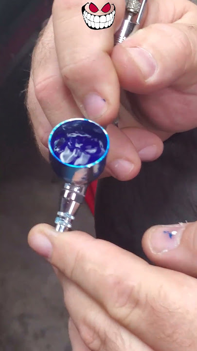 How To Mix Candy Airbrush Paint #airbrush #paint #satisfying #howto