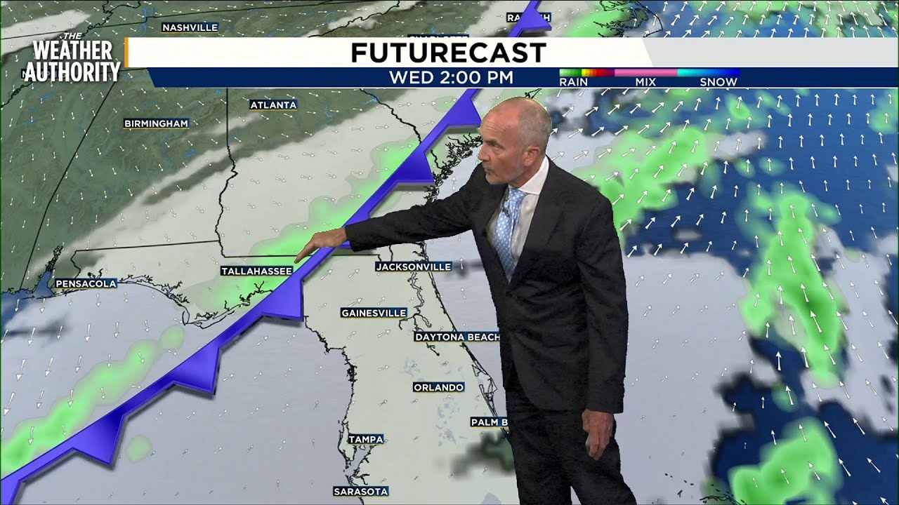 Thanksgiving to see breezy and cooler conditions - YouTube