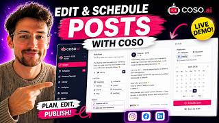 Edit &amp; Schedule Social Media Posts in Seconds (AI Workflow That Saves HOURS)
