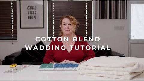 Cotton Blend Wadding -  Marent Crafts Tutorial