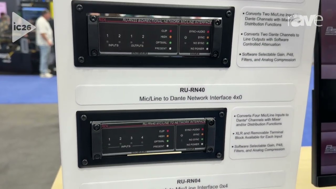 InfoComm 2026: Radio Design Labs Launches RU-RN Line