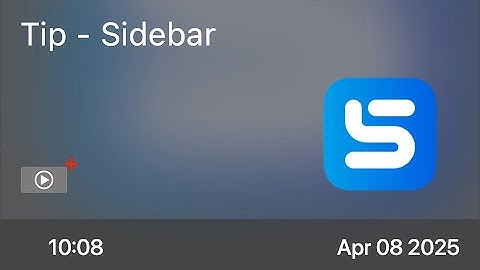 Tip - Sidebar - Preview