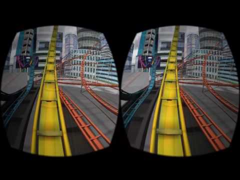 الرول كوستر VR محاكي