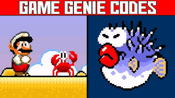 (Superstar Mario World Hack) Hit anywhere & Mid air Jumps - Game Genie Codes - Part 4