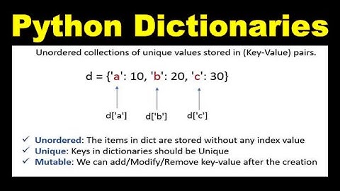 Dictionaries in Python | What is Dictionaries in Python | Python Programming in Hindi #49