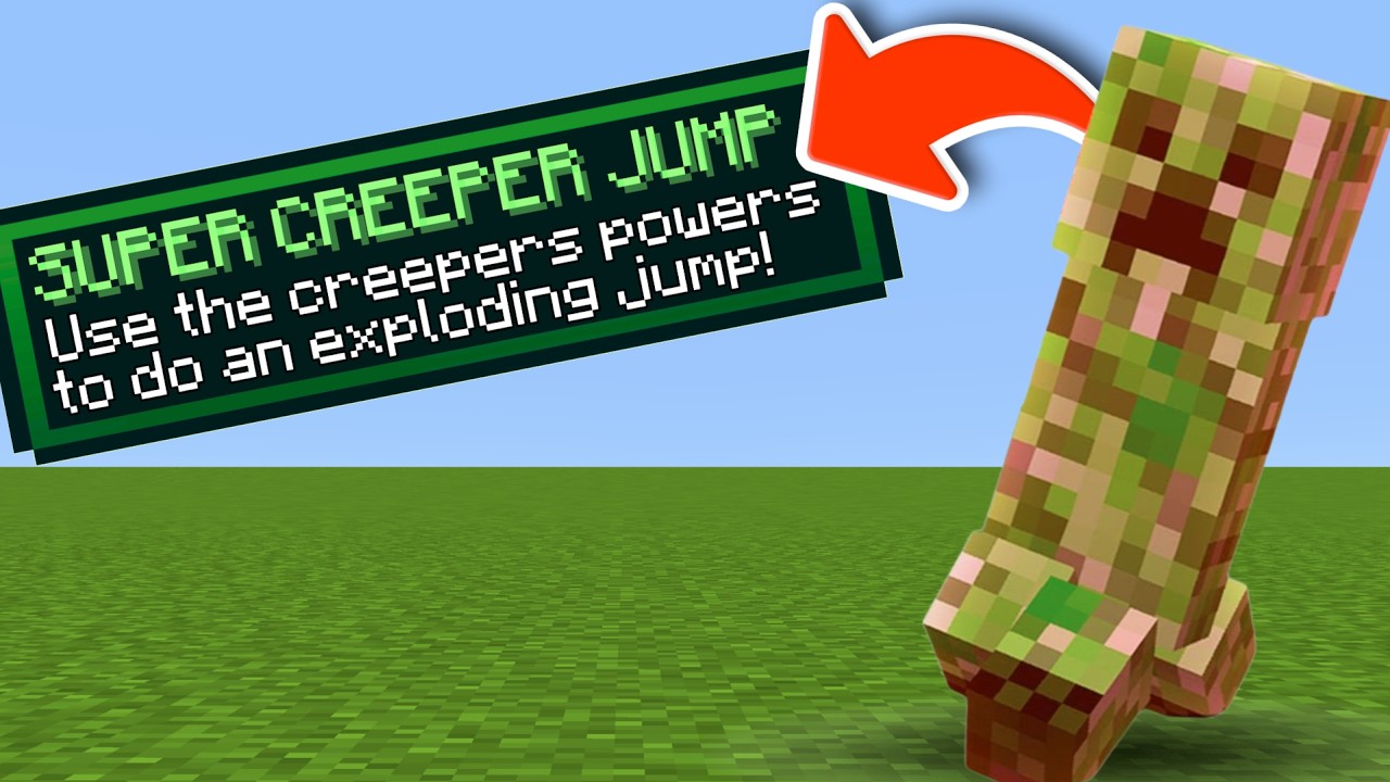 Minecraft, But You Steal Mobs Powers...