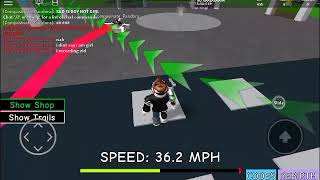 Finishing the tutorial in Parkour Simulator!!