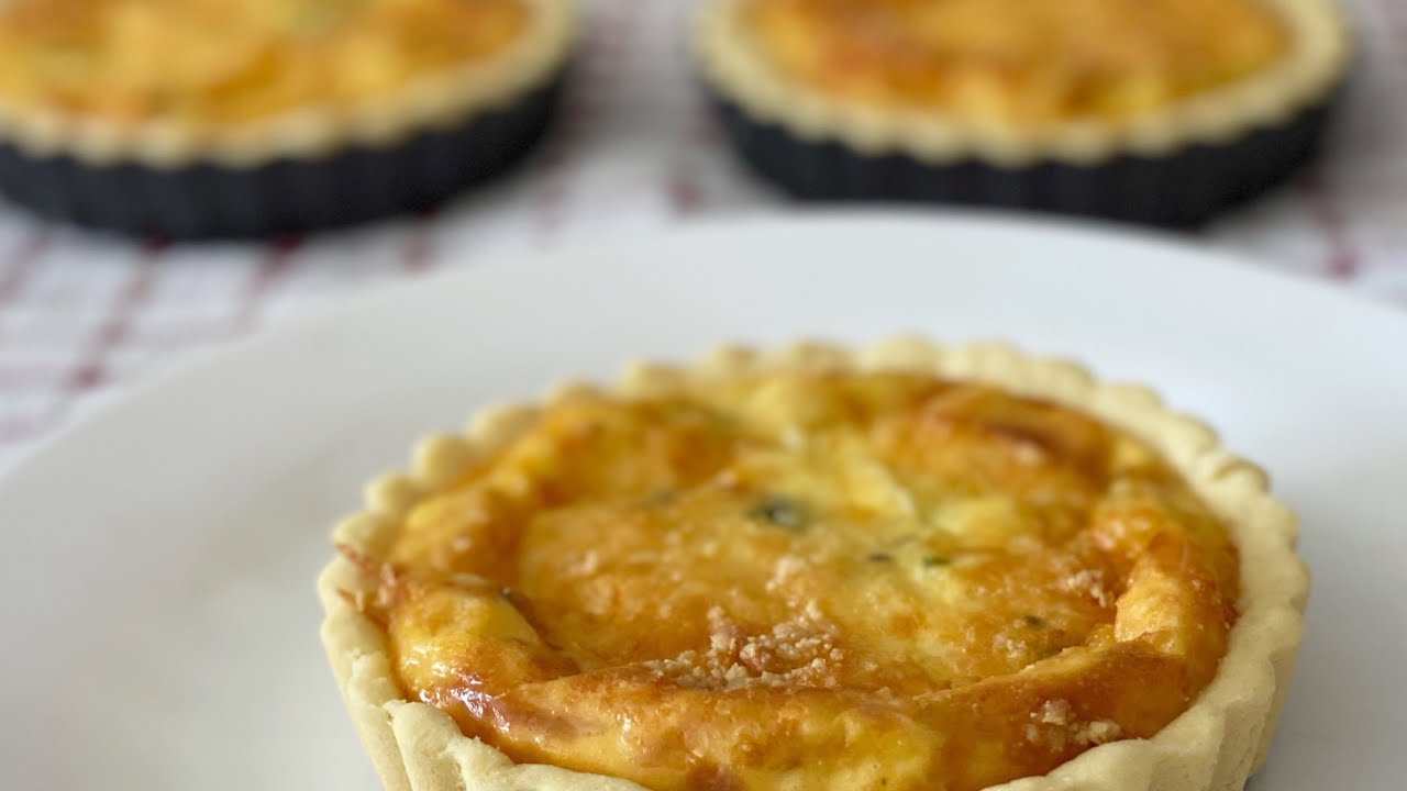 QUICHE SABOR QUEIJO - RECEITA SUPER FÁCIL