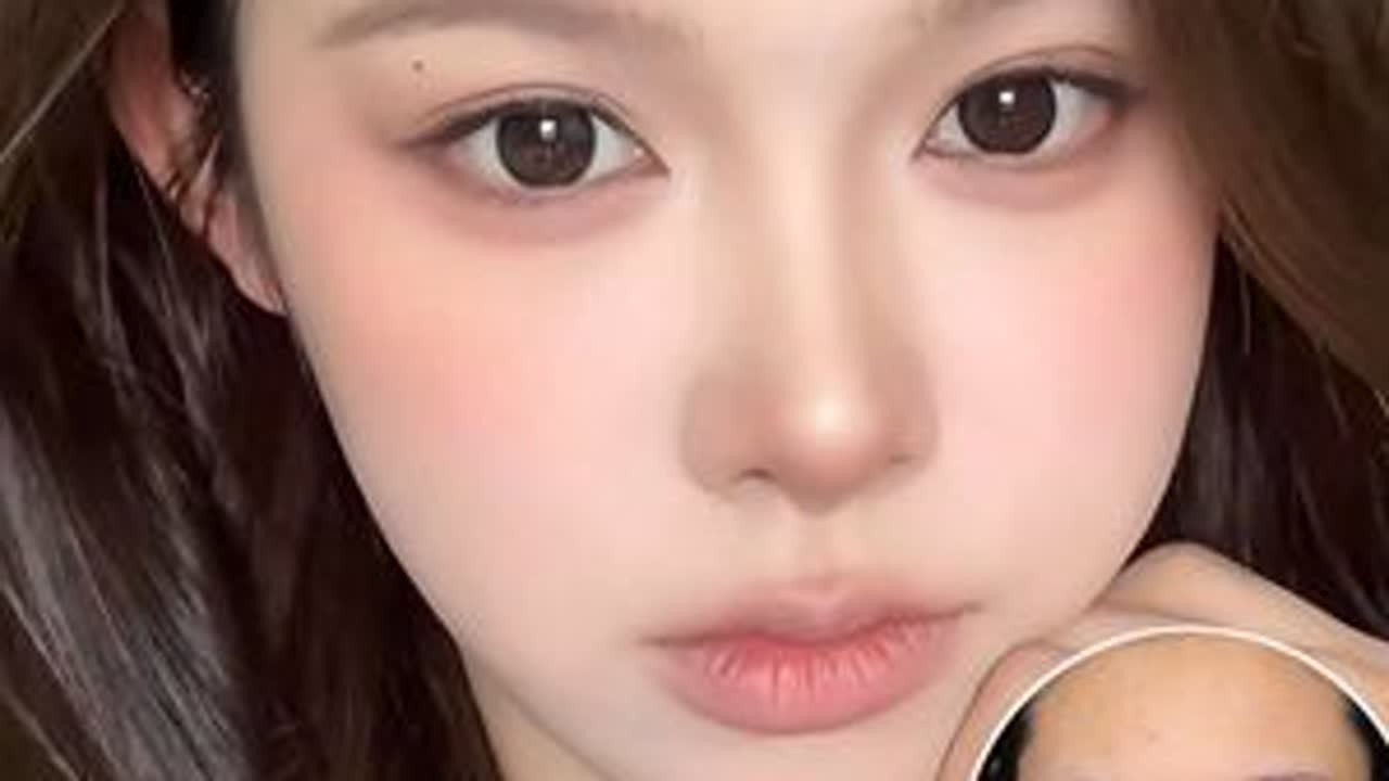 新手快来学这个日常甜杏妆，保姆级跟练！#新手化妆教程 #妆教 #底妆 #美妆模范生