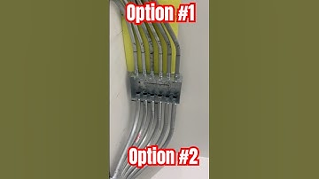 Which type of 90° bends with matching kicks folks in the conduit bending field prefer? #electrician