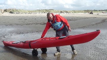 Using a kayak trolley – how to do it right with Olly Sanders