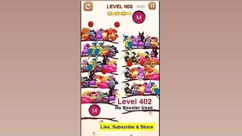 #bird #sort 2 #color #puzzle #level 402 #birdsort #colour #gaming #viral #trending #shorts #solution