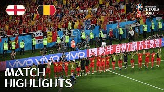 England v Belgium | 2018 FIFA World Cup | Match Highlights