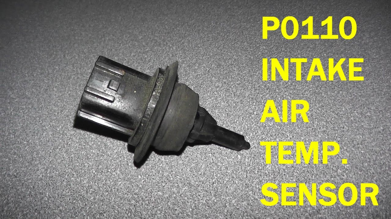 How To Test And Replace Intake Air Temperature Sensor P0110 Hd Youtube