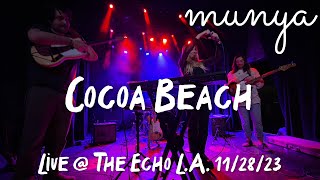 Munya - Cocoa Beach (Live @ The Echo L.A. 11/28/23) @munyamusic