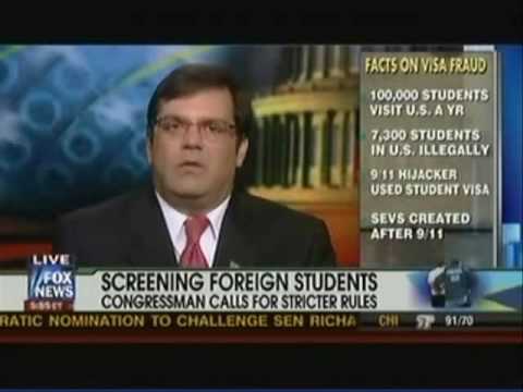 bilirakis together with fox and friends discussing to secure student visa