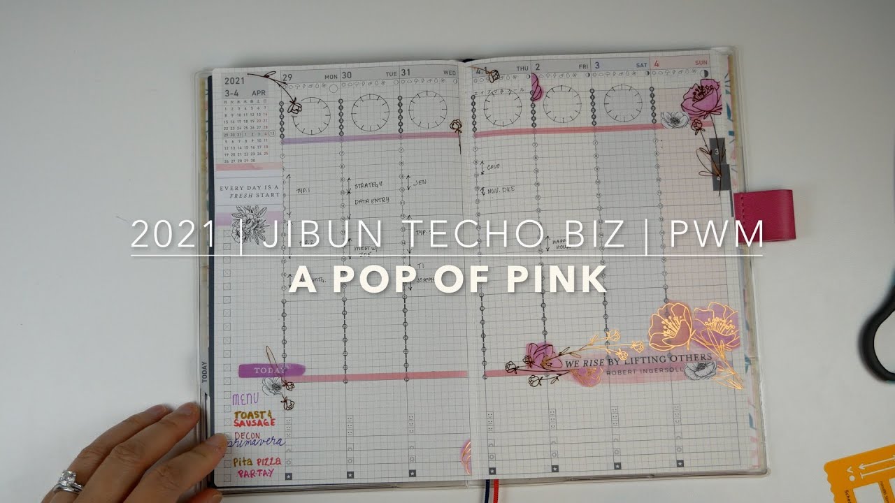2021 | Jibun Techo Biz | PWM | A Pop of Poppies