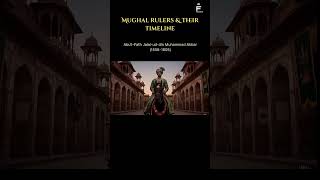 Mughal Rulers & their Timeline || #ai #history #mughalhistory #mughal #indianhistory