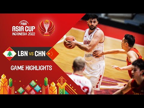 Lebanon – China |  Basketball Highlights – #FIBAASIACUP 2022 – FIBA ​​- The Basketball Channel