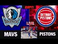 Dallas Mavericks Vs Detroit Pistons Play By Play Highlights More