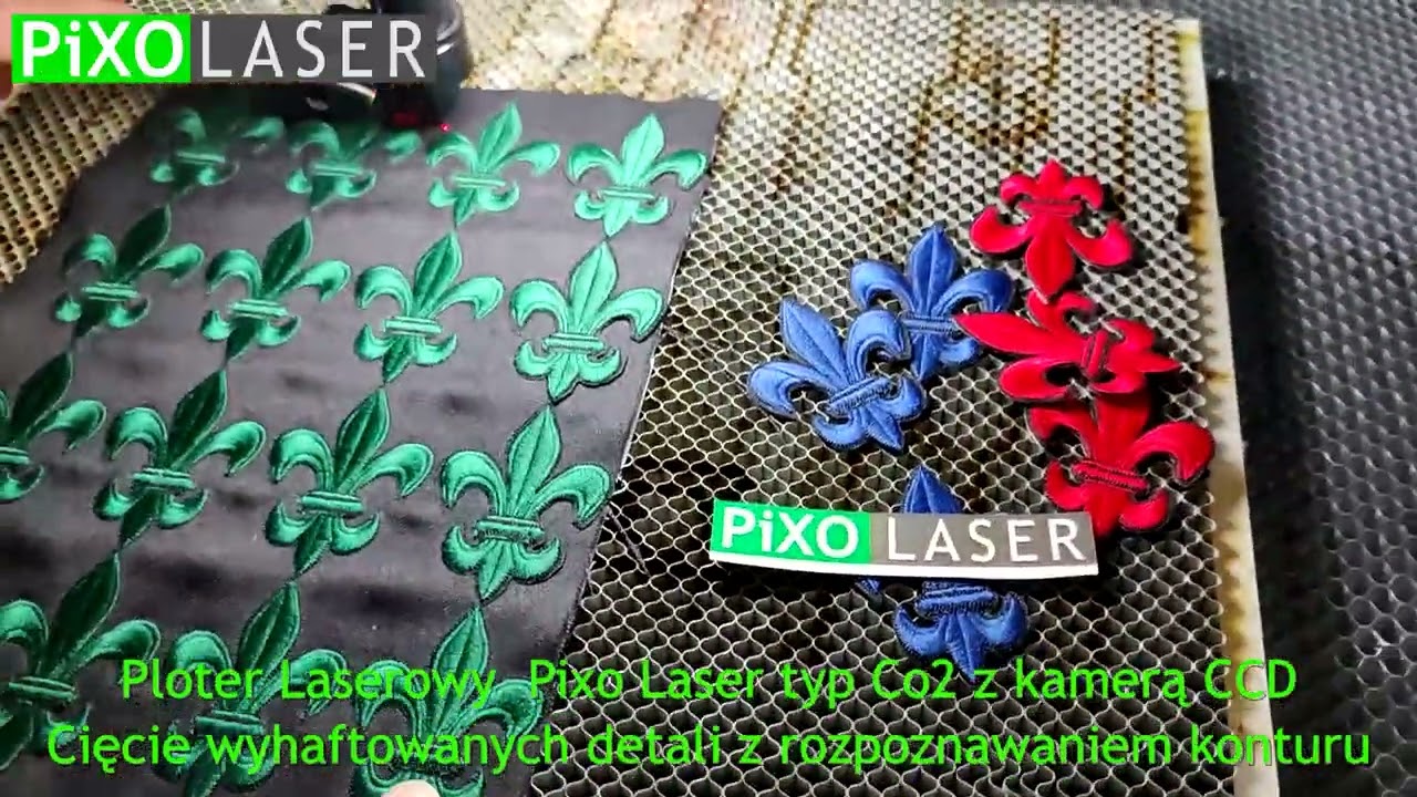 Ploter Laserowy  Pixo Laser typ Co2 z kamerą CCD
